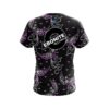 Ebonite Phoenix Break Purple CoolWick Bowling Jersey - Image 2