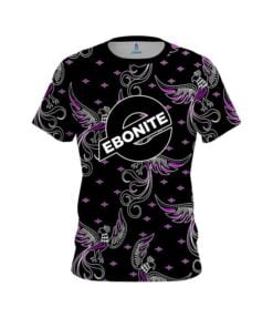 Ebonite Phoenix Break Purple CoolWick Bowling Jersey