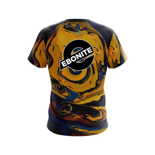 Ebonite Painted Vortex Moon CoolWick Bowling Jersey - Image 2
