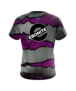 Alternative view of Ebonite Purple Rigid Steel CoolWick Bowling Jersey