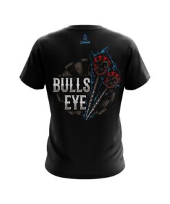 Alternative view of Plain Electric Bulls Eye CoolWick Bowling Jersey