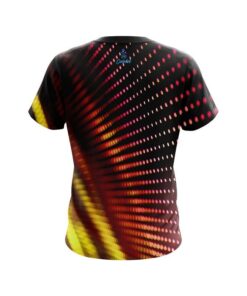 Alternative view of Plain Electronic Wave CoolWick Bowling Jersey