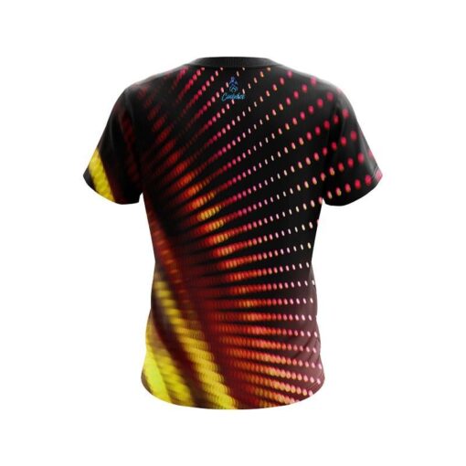 Plain Electronic Wave CoolWick Bowling Jersey - Image 2