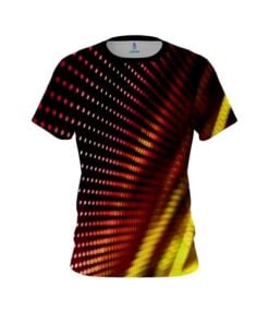 Plain Electronic Wave CoolWick Bowling Jersey