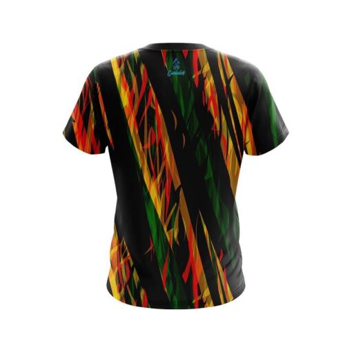 Plain Exotic Chaos CoolWick Bowling Jersey - Image 2