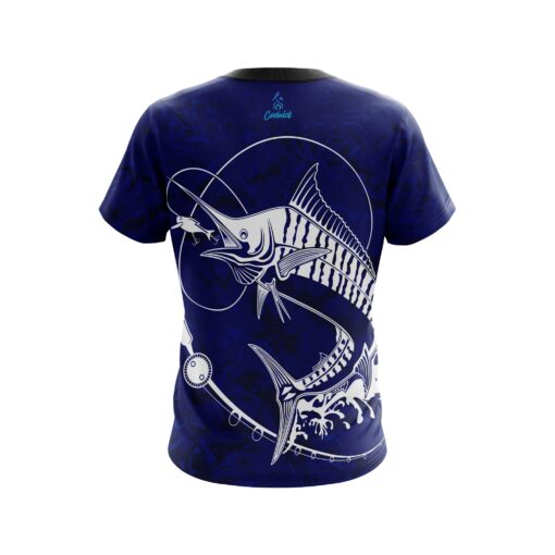 Fishers Marlin CoolWick Fishing Jersey - Image 2