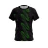 Plain Halftone Extreme Green CoolWick Bowling Jersey