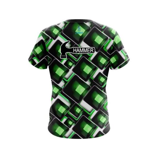 Hammer Conception Green CoolWick Bowling Jersey - Image 2