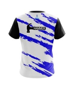 Alternative view of Hammer Athlete Bolt Blue CoolWick Bowling Jersey