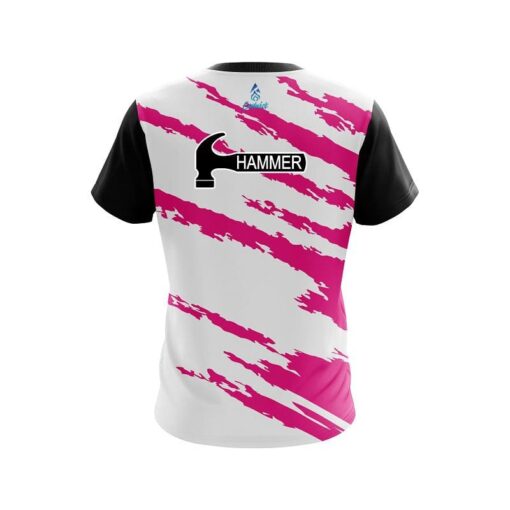 Hammer Athlete Bolt Pink CoolWick Bowling Jersey - Image 2