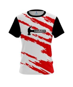 Hammer Athlete Bolt Red CoolWick Bowling Jersey