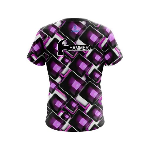 Hammer Conception Purple CoolWick Bowling Jersey - Image 2