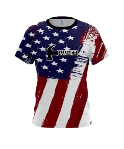 Hammer Painted Flag CoolWick Bowling Jersey