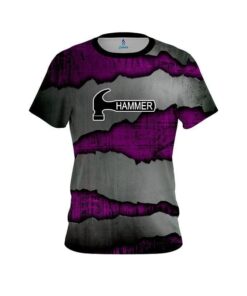 Hammer Purple Rigid Steel CoolWick Bowling Jersey