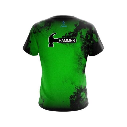 Hammer Toxic Rugged Smoke CoolWick Bowling Jersey - Image 2