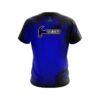 Hammer Toxic Rugged Smoke Blue CoolWick Bowling Jersey - Image 2