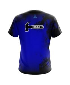 Alternative view of Hammer Toxic Rugged Smoke Blue CoolWick Bowling Jersey