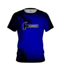 Hammer Toxic Rugged Smoke Blue CoolWick Bowling Jersey