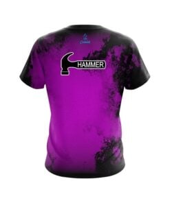 Alternative view of Hammer Toxic Rugged Smoke Purple CoolWick Bowling Jersey