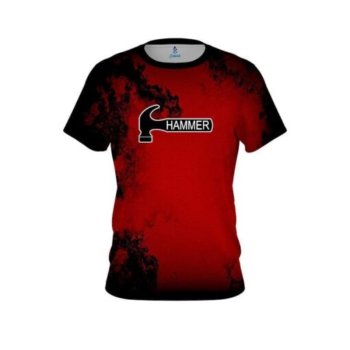 Hammer Toxic Rugged Smoke Red CoolWick Bowling Jersey