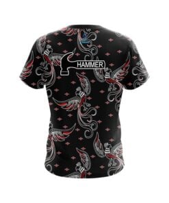 Alternative view of Hammer Phoenix Break Red CoolWick Bowling Jersey