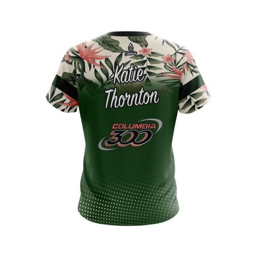 Katie Thornton Tropical Fun CoolWick Bowling Jersey - Image 2