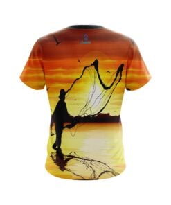 Alternative view of Lake Fishing CoolWick Fishing Jersey