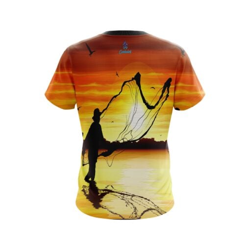 Lake Fishing CoolWick Fishing Jersey - Image 2