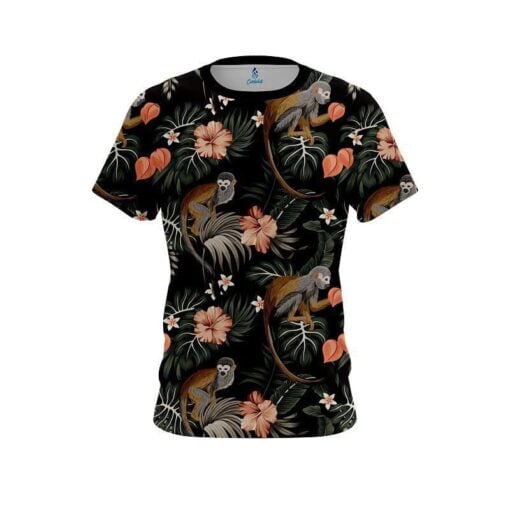 Plain Monkey Escape CoolWick Bowling Jersey