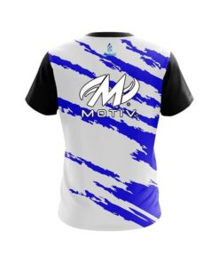 Alternative view of Motiv Athlete Bolt Blue CoolWick Bowling Jersey