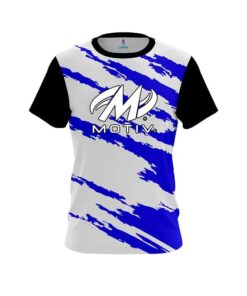 Motiv Athlete Bolt Blue CoolWick Bowling Jersey