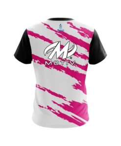 Alternative view of Motiv Athlete Bolt Pink CoolWick Bowling Jersey