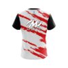 Motiv Athlete Bolt Red CoolWick Bowling Jersey - Image 2