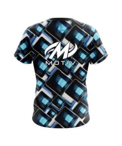 Alternative view of Motiv Conception Blue CoolWick Bowling Jersey