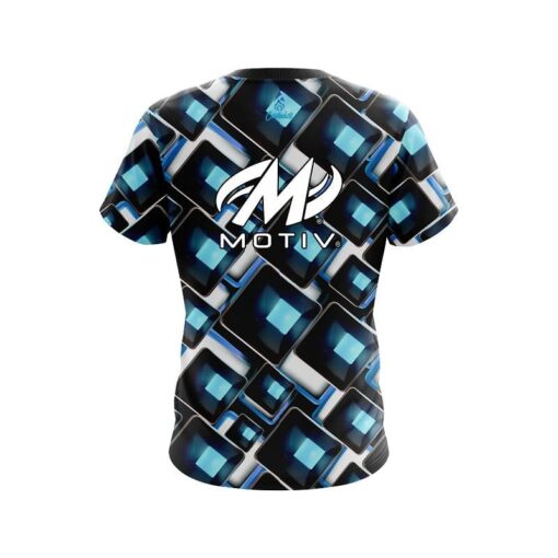Motiv Conception Blue CoolWick Bowling Jersey - Image 2