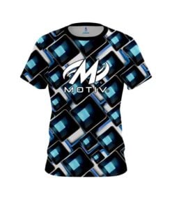 Motiv Conception Blue CoolWick Bowling Jersey