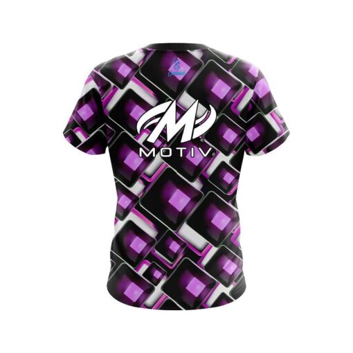 Motiv Conception Purple CoolWick Bowling Jersey - Image 2