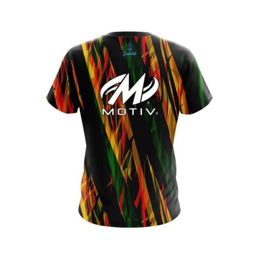 Motiv Exotic Chaos CoolWick Bowling Jersey - Image 2