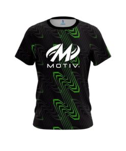 Motiv Halftone Extreme Green CoolWick Bowling Jersey