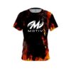 Motiv Orange Flame CoolWick Bowling Jersey