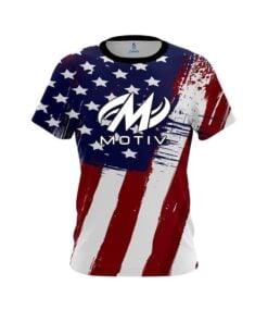 Motiv Painted Flag CoolWick Bowling Jersey