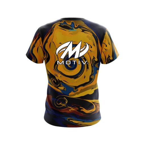 Motiv Painted Vortex Moon CoolWick Bowling Jersey - Image 2