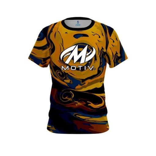 Motiv Painted Vortex Moon CoolWick Bowling Jersey