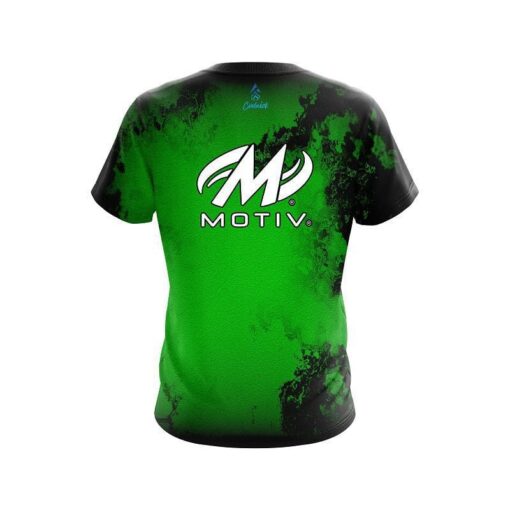 Motiv Toxic Rugged Smoke CoolWick Bowling Jersey - Image 2