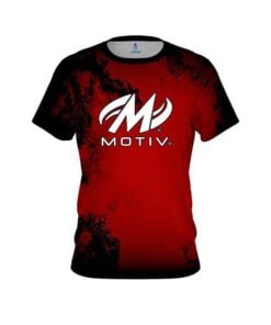 Motiv Toxic Rugged Smoke Red CoolWick Bowling Jersey