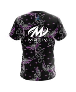Alternative view of Motiv Phoenix Break Purple CoolWick Bowling Jersey