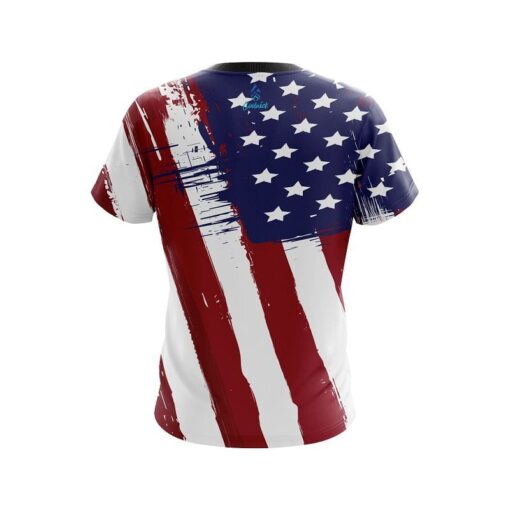 Plain Painted Flag CoolWick Bowling Jersey - Image 2