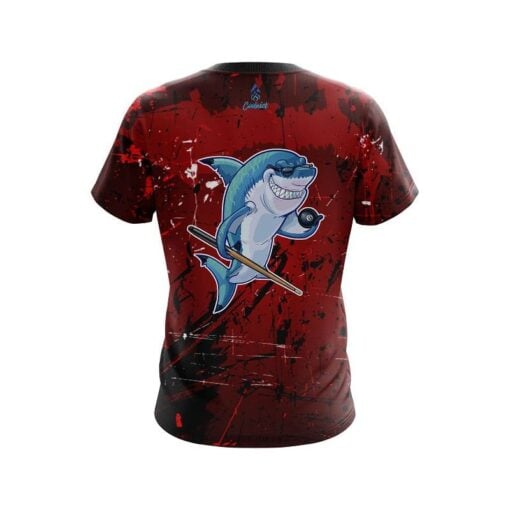 8 Ball Pool Sharks CoolWick Billiards Jersey - Image 2