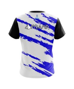 Alternative view of Pyramid Athlete Bolt Blue CoolWick Bowling Jersey