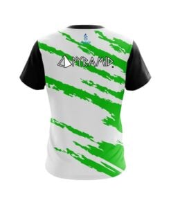 Alternative view of Pyramid Athlete Bolt Green CoolWick Bowling Jersey